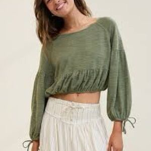 Aerie Sage Green Knitwear